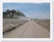 11SerengetiToSopa - 29 * Dry grasslands, vegetation around koppies, the ocassional safari vehicle and dust... always dust.